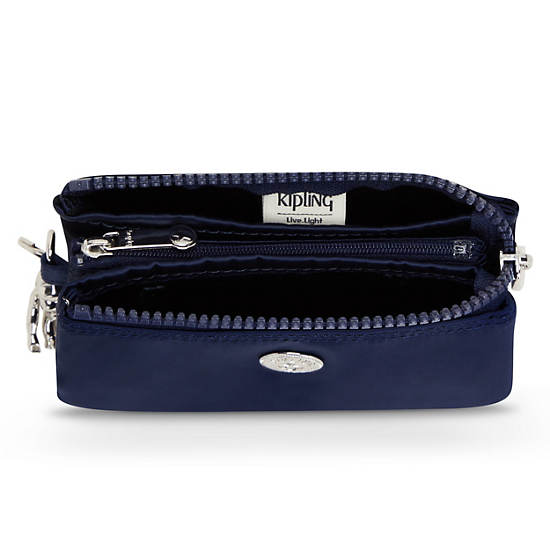 Kipling Creativity Small Klassieke Pouch Tassen Blauw | België 1109UZ